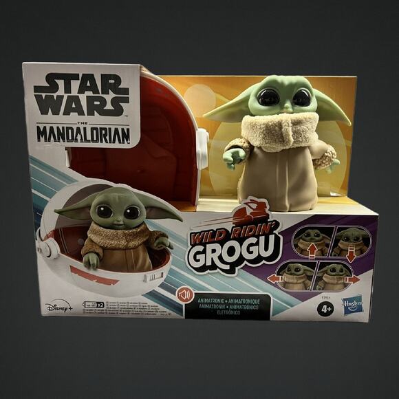 STAR WARS Wild Ridin' Grogu The Child Baby Yoda Animatronics Toy - Picture 1 of 5